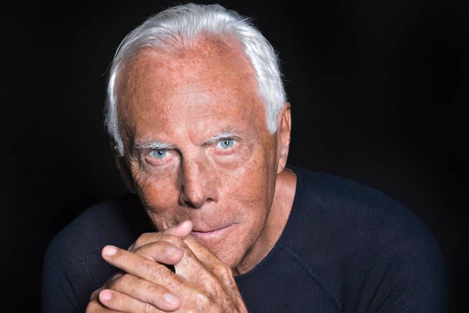Así fue trabajar con Giorgio Armani