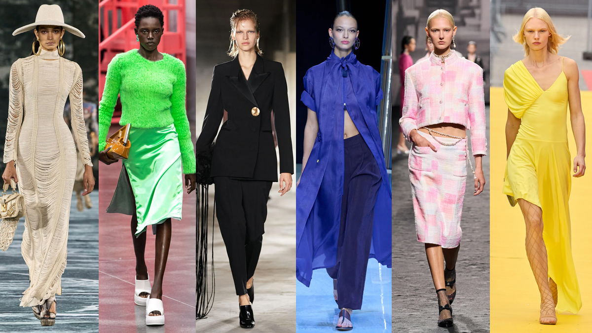 Los seis colores que son tendencia en moda femenina esta primavera-verano
