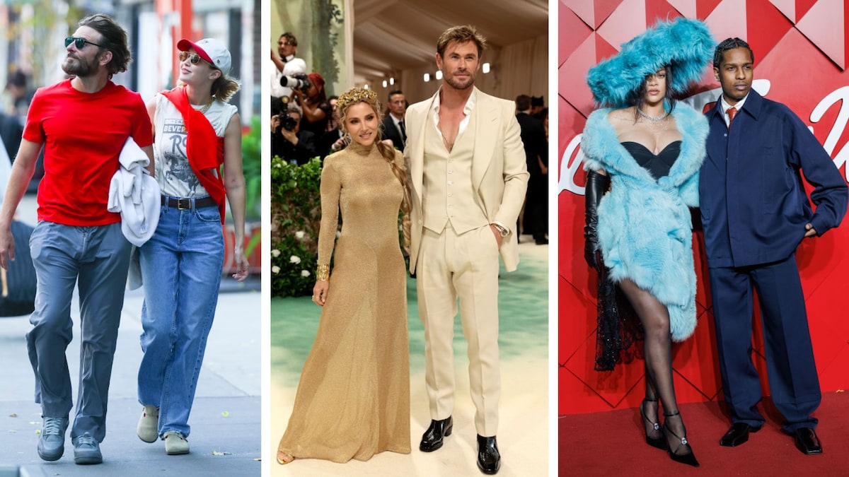 Las parejas de celebridades con más estilo del 2024