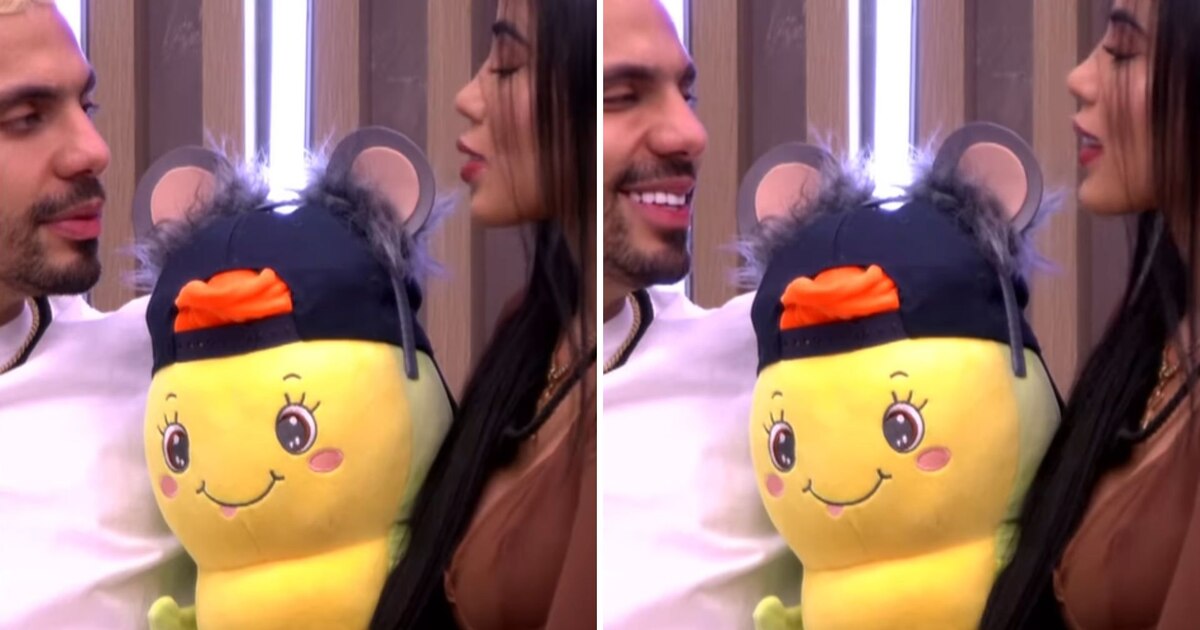 Karina García y Altafulla presentaron a su ‘hijo’ en ‘La casa de los famosos’