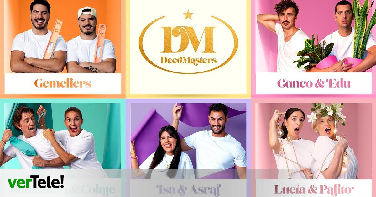 RTVE anuncia las primeras 5 parejas de ‘DecoMasters’, con fichaje de Isa Pantoja, Asraf y otros ex de realities de Telecinco